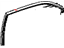 Mopar 68039966AC WEATHERSTRIP-Front Door Glass