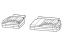Mopar 7BE76LA3AA Rear Seat Cushion Cover