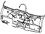 Mopar 4589111AE Liftgate Latch