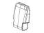 Mopar 7BB27PD2AA Rear Center Seat Back Cover