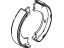 Mopar 2AMV2472AA Parking Brake Shoe Kit