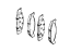 Mopar V1015576AA Front Disc Brake Pad Kit