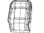 Mopar 6PU12NR3AG Cover-Front Seat Back
