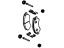 Mopar 2AMV0105AA Front Disc Brake Pad Kit