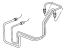 Mopar 68282418AB Tube Assembly-Master Cylinder To HCU