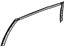 Mopar 4894358AG WEATHERSTRIP-Rear Door Header