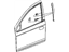 Mopar 5303582AA Molding-B Pillar