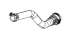 Mopar 68283372AC Hose-Heater Supply And Return