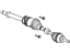 Mopar 5105660AC Axle Half Shaft