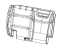 Mopar 7DZ52BDQAB Cover-Rear Seat Back