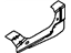 Mopar 4389480AD Bracket-Fender Mounting Front