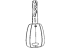 Mopar 68224013CP Valet Key-PRECUT