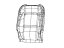 Mopar 7AS44SA5AA Cover-Front Seat Back