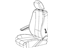 Mopar 1TF331S3AA Front Headrest