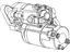 Mopar 5035102AA Starter Motor