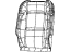 Mopar 6PW32STTAH Cover-Front Seat Back