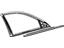 Mopar 5054116AH WEATHERSTRIP-Front Door Belt