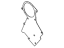 Mopar 68490177AA Cover-Chain Case