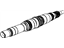 Mopar 68023500AA Shaft-Transfer Case