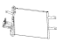 Mopar 68430020AA Radiator-Auxiliary