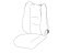 Mopar 7EX97DX9AA Cover-Front Seat Cushion