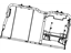 Mopar 68050769AA Frame-Rear Seat Back