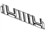 Mopar 55277211AA DEADENER-Body Panel