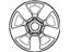 Mopar 5HF55XZAAA Aluminum Wheel