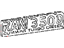 Mopar 55295314AB NAMEPLATE-Front Fender