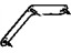 Mopar 4589456AA Bracket-Quarter Glass