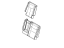 Mopar 6QU28DX9AB Rear Seat Back Cover