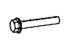 Mopar 6512062AA Bolt-HEXAGON FLANGE Head