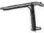 Mopar 68251546AG Door Glass Rail