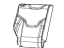 Mopar 6RU28LR5AA Rear Seat Back Cover