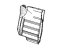 Mopar 6CT30NX8AA Rear Seat Back Cover Right