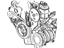 Mopar 4668364AD Bracket-Engine Mount