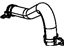 Mopar 52014740AB Hose-Heater Return