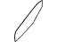 Mopar 55113552AC Glass-Rear Door