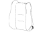Mopar 6RT00DX9AC Cover-Front Seat Back