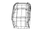 Mopar 7EQ64LA3AA Cover-Front Seat Back