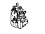 Mopar 55033436 Module-#30 Latch-F/DR Override-RH