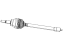 Mopar 68477492AA Axle Shaft Left