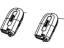 Mopar 68250337AB Key Fob-Integrated Key Fob