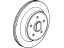 Mopar 2AMV0415AA Rear Disc Brake Rotor