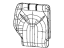 Mopar 6ED07PD2AA Rear Seat Back 3Rd Row Cover