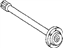 Mopar 68026047AA Axle Shaft