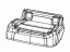 Mopar 6YS27SA5AA Rear Seat Cushion Cover