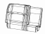 Mopar 6YS24SA5AA Rear Seat Back Cover