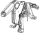 Mopar 6LZ011A3AE Lever-Parking Brake