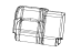 Mopar 7CC54TX7AA Cover-Rear Seat Back